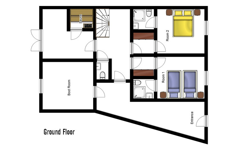 Chalet Les Rouses Les Deux-Alpes Floor Plan 5